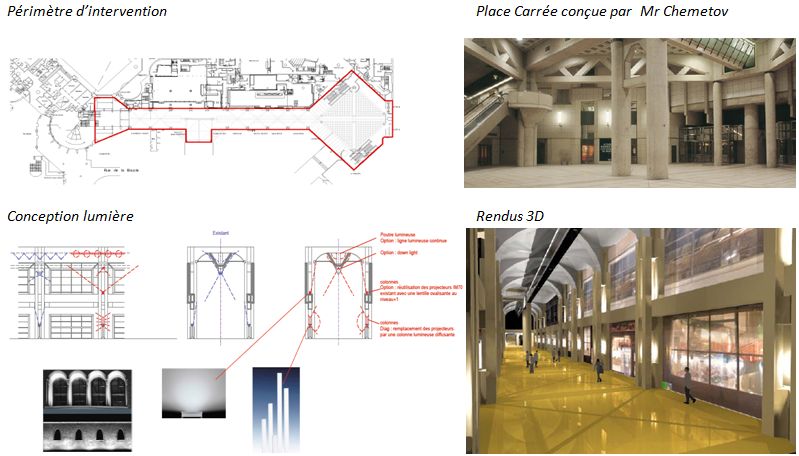 conception lumiere forum halles paris be